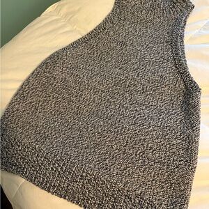 Madewell High-neck Cotton Knit Tank